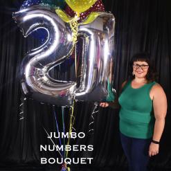 Jumbo Numbers Bouquet