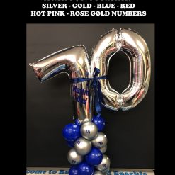 DOUBLE FOIL BALLOON NUMBER