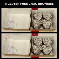 8 chocolate brownies gluten free