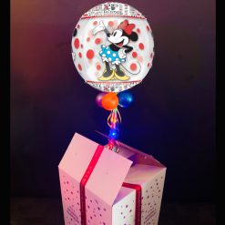 Minnie Mouse balloon in a box